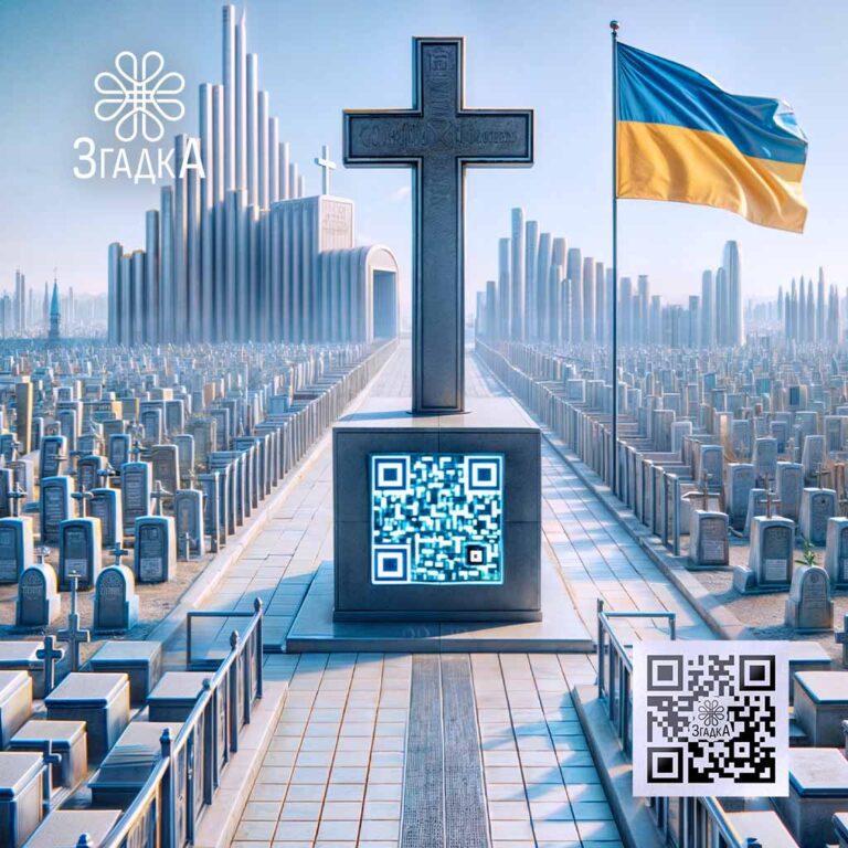 QR-код на надгробку з «Згадка» — сучасний спосіб зберегти важливі моменти життя через зворушливе відео.