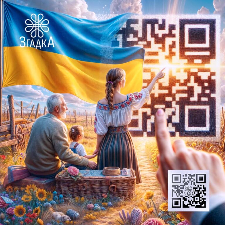 Замовити відео з QR-кодом для збереження спогадів про рідних.
