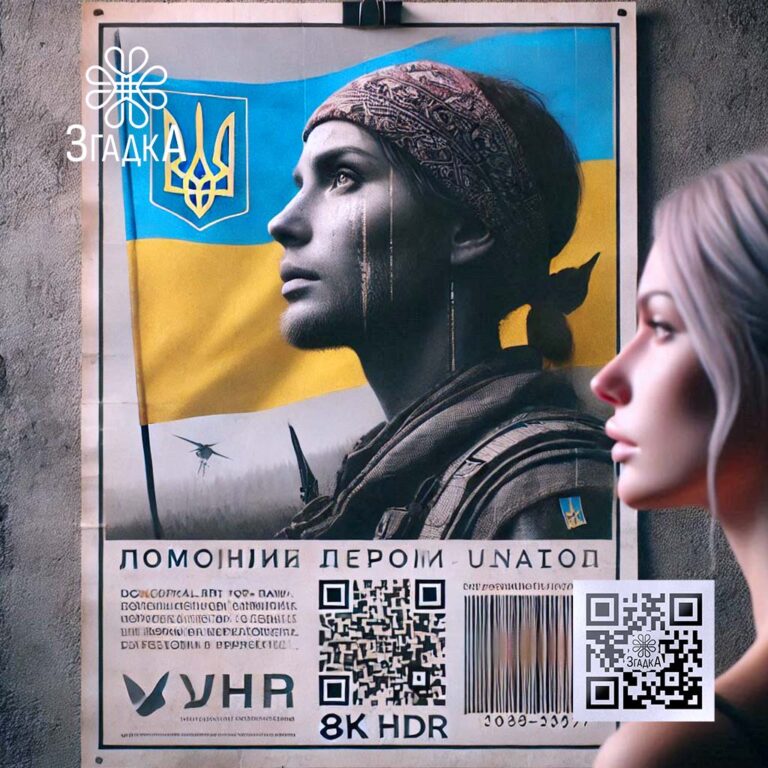 Меморіальні банери під замовлення з QR-кодом для вшанування пам’яті героїв.