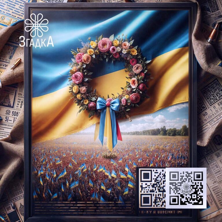 Меморіальні постери: стильний і емоційний спосіб увічнити пам'ять про героїв і важливі події.