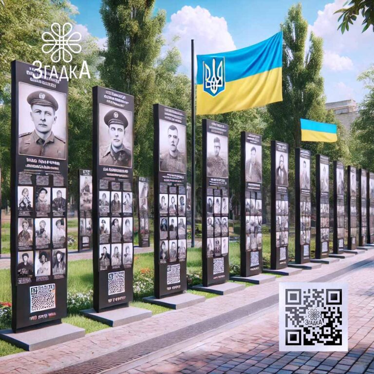Меморіальні стенди з сучасним дизайном від компанії ЗГАДКА.