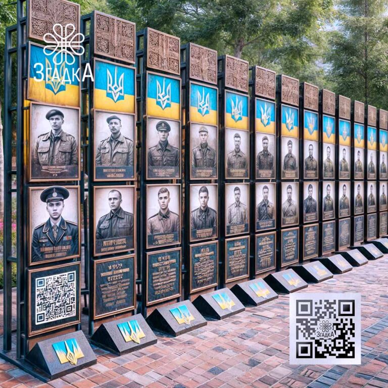 Меморіальні стенди для громад — якісний спосіб увічнення пам’яті та історії.
