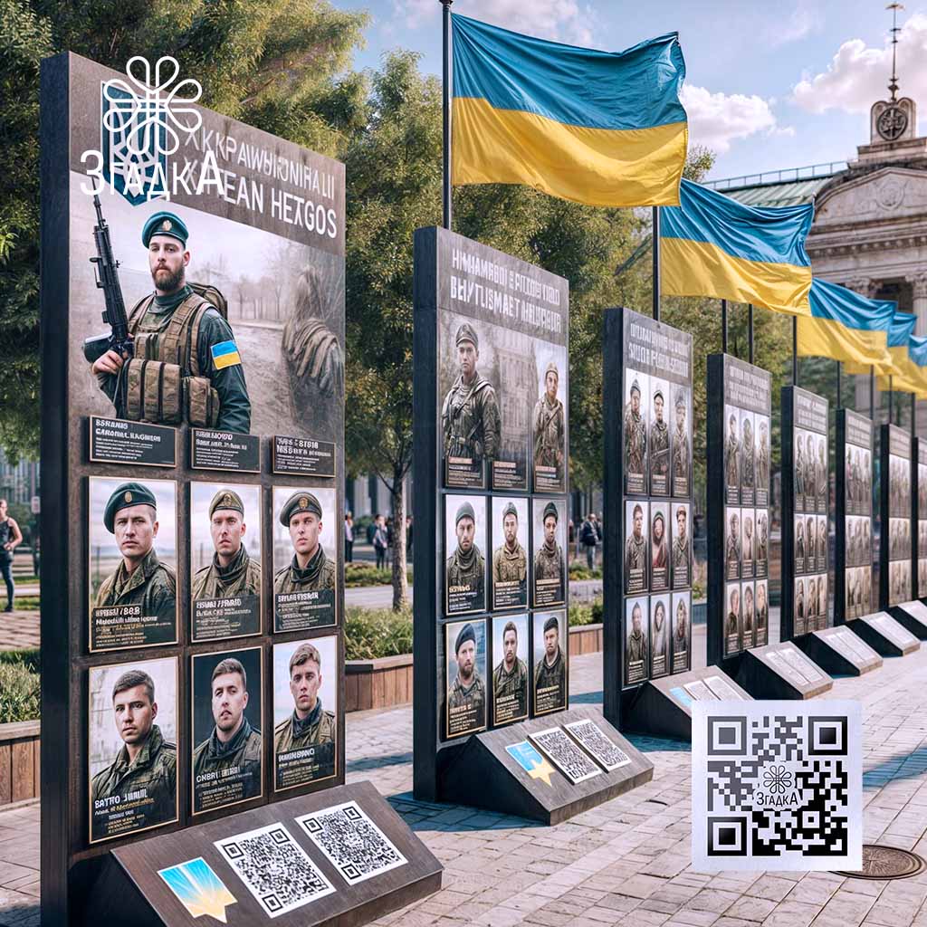 Що таке меморіальні стенди — вшанування пам’яті героїв із сучасним дизайном.