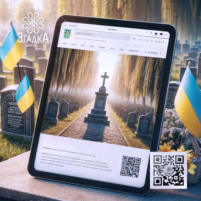 Сторінка пам’яті онлайн доступ — інтерактивне збереження спогадів у цифровому просторі.