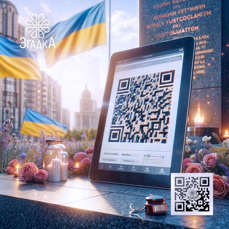 Сторінка пам’яті створення: інтерактивна платформа для збереження спогадів.