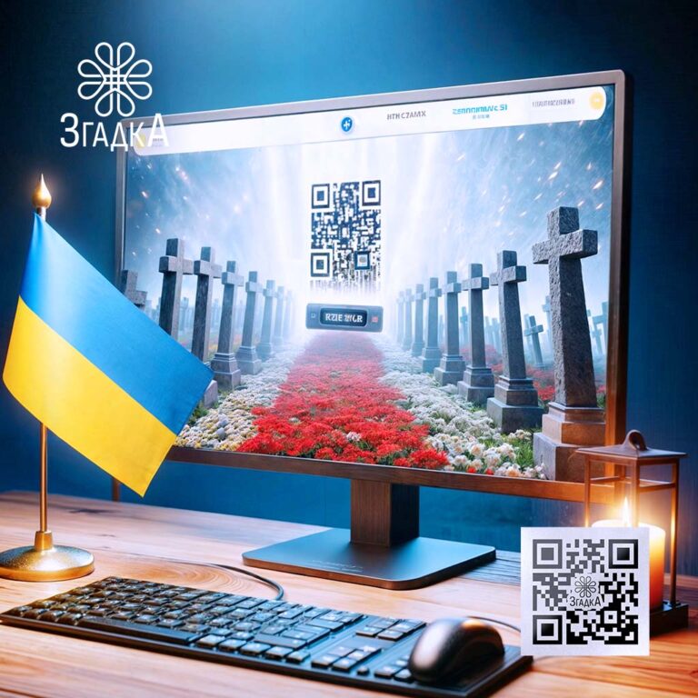 Сторінка пам’яті замовити: сучасний спосіб увіковічнити спогади з QR-кодом.