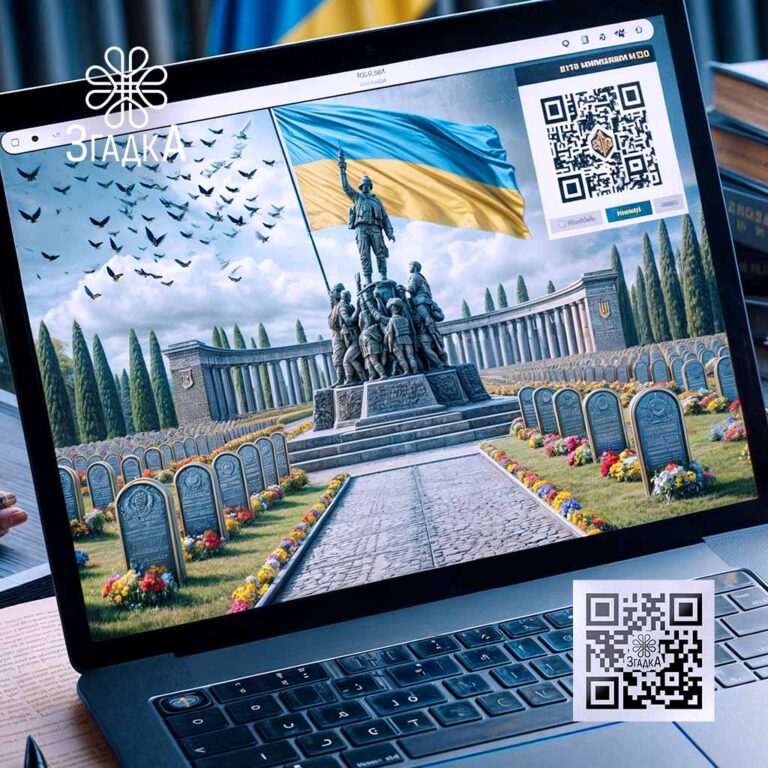Сторінкова пам’ять — інтерактивна платформа для збереження спогадів.