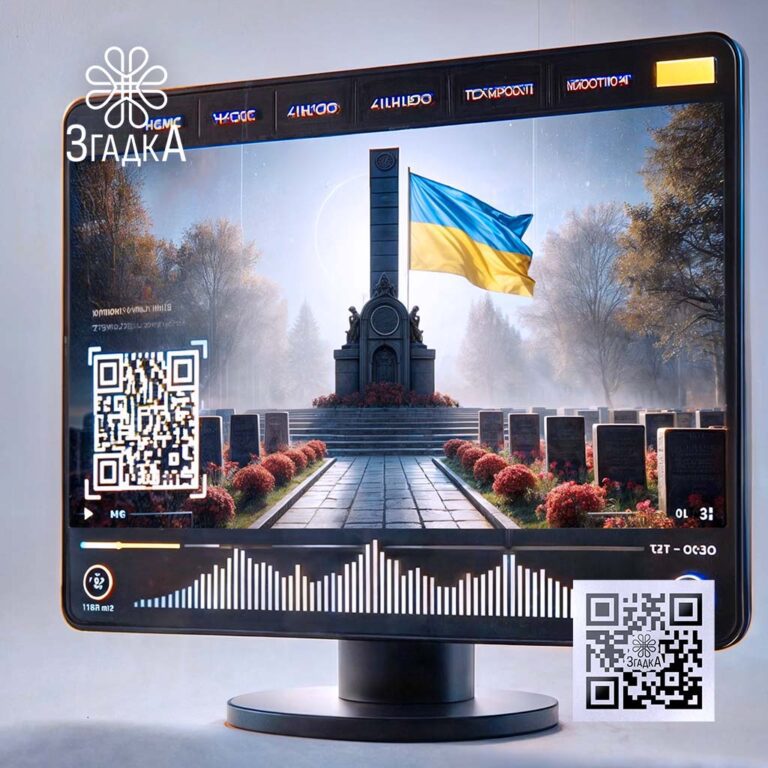 Відео для героїв України: створення пам’ятних історій, доступних через QR-код.