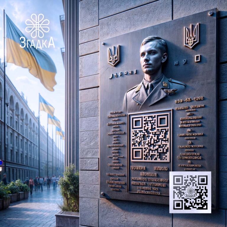 Замовити Меморіальні дошки з QR-кодами: інноваційний підхід до вшанування пам’яті, збереження історії.