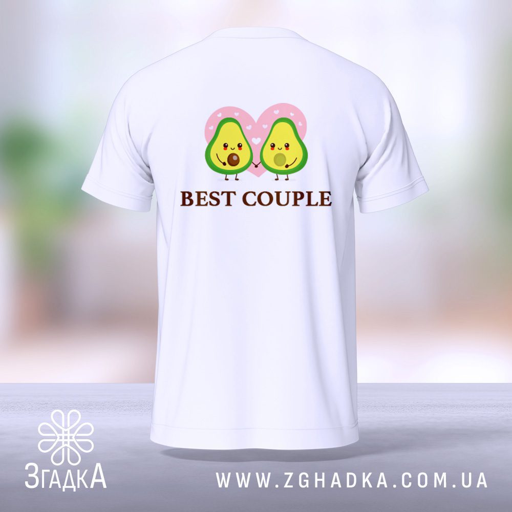 Футболка Best Couple стиль – подарунок для пари