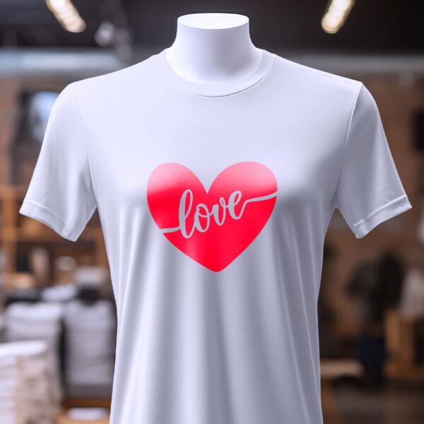 Футболка Love Heart Design — романтичний подарунок