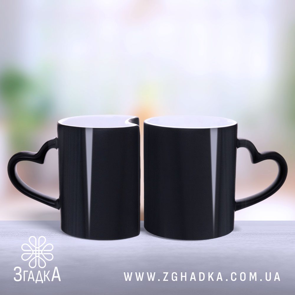 Керамічна чашка з котиками, що змінюють дизайн