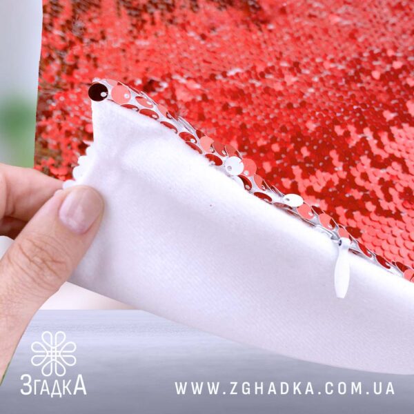 Подушка з паєтками фото для подарунка коханим