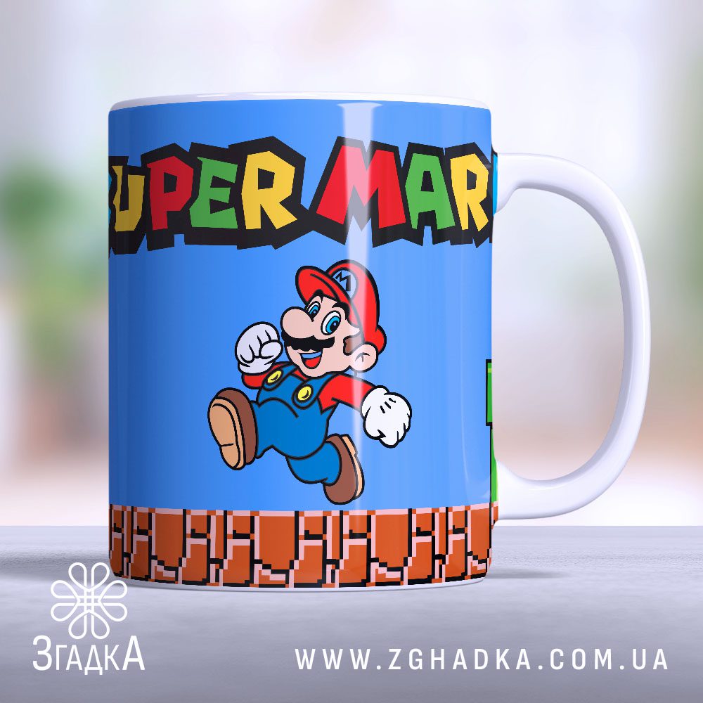 Чашка Super Mario стильний подарунок (Chashka_Super_Mario_stylnyi_podarunok)