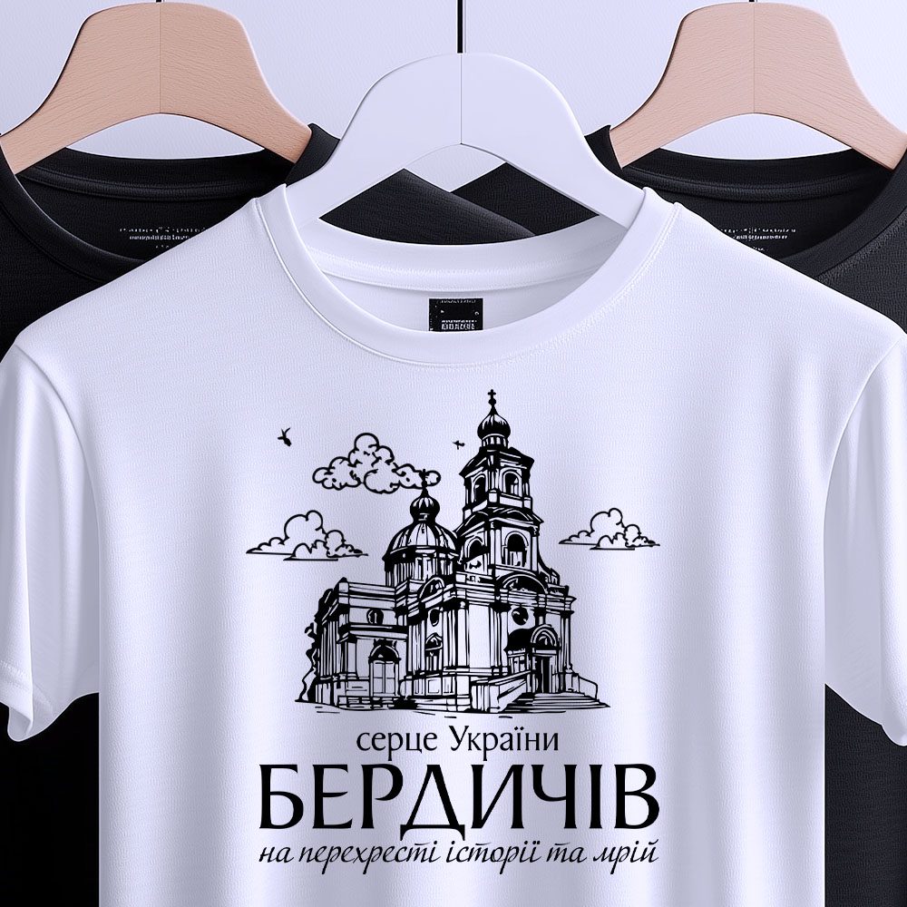Футболка Бердичів серце України – стильний символ міста