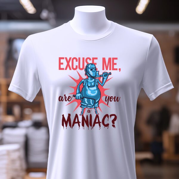 Футболка Are You A Maniac, поєднана з повсякденним стилем