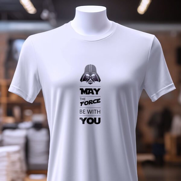 Футболка Force Be With You, поєднана зі стильним повсякденним образом