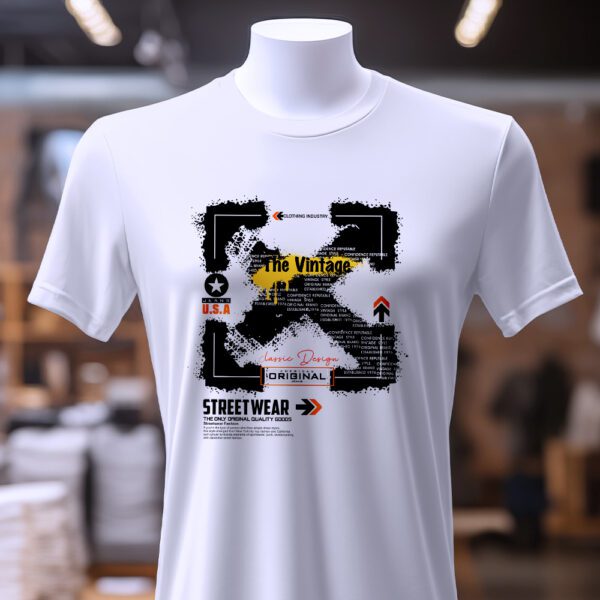 Футболка Street Vintage Style, поєднання з повсякденним міським образом