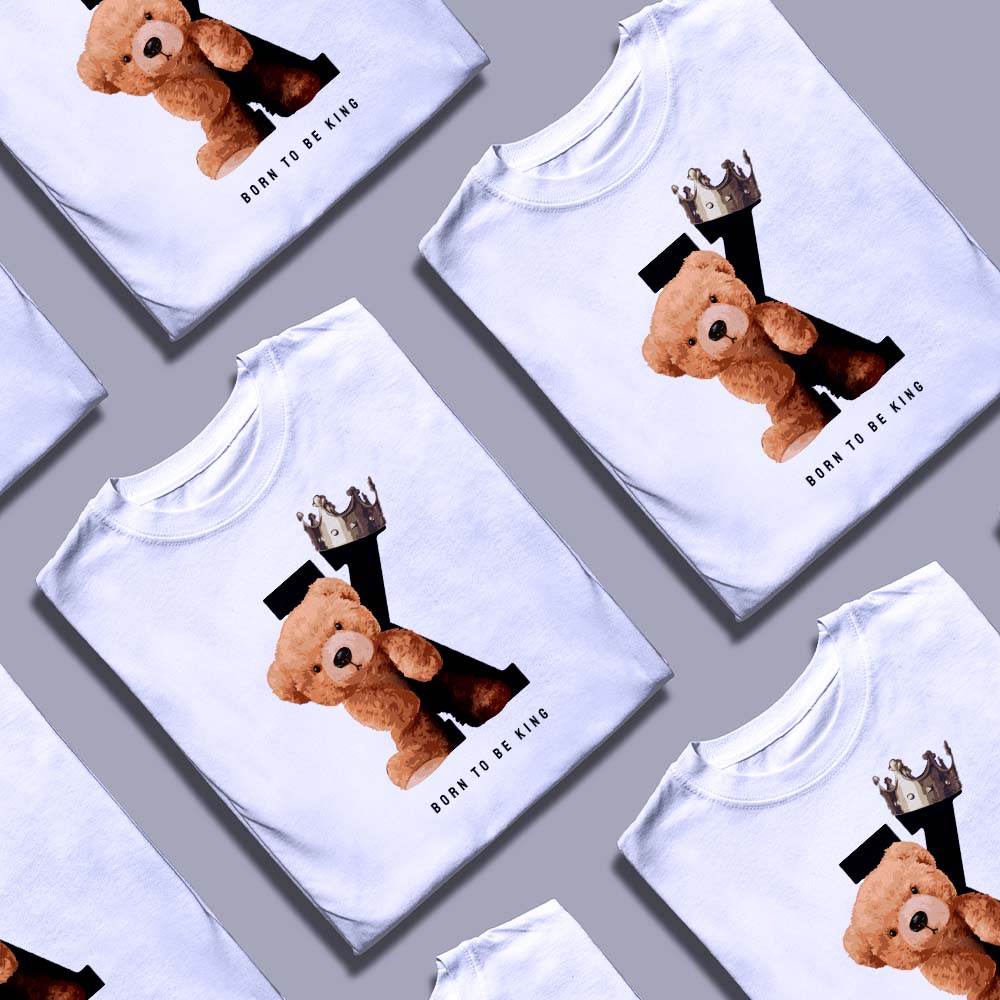 Футболка "Born to be King" стильна
