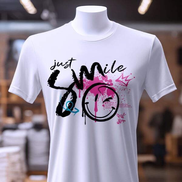 Just Smile Graffiti Shirt, поєднання з повсякденним міським стилем
