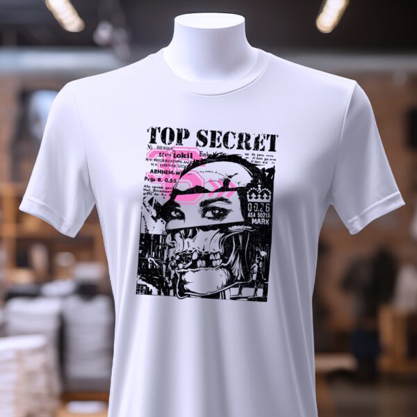 Футболка Top Secret Skull Face, поєднана з модним повсякденним образом