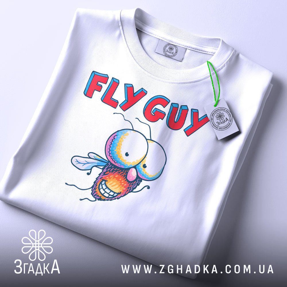 Принт Fly Guy — стиль з гумором