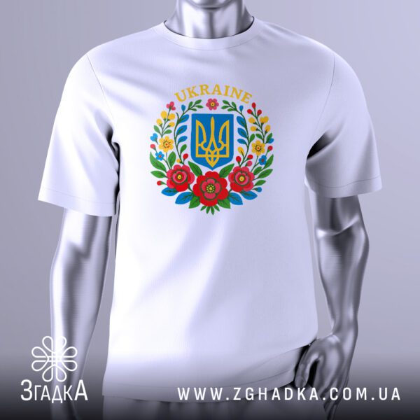 Футболка з гербом України