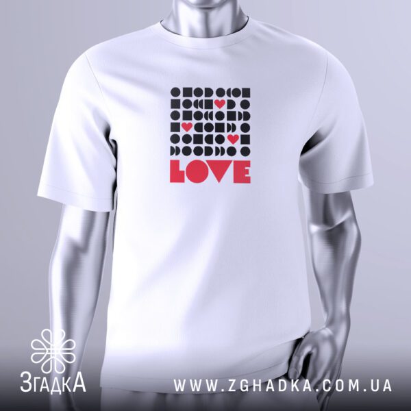 Футболка LOVE Графічне Зізнання