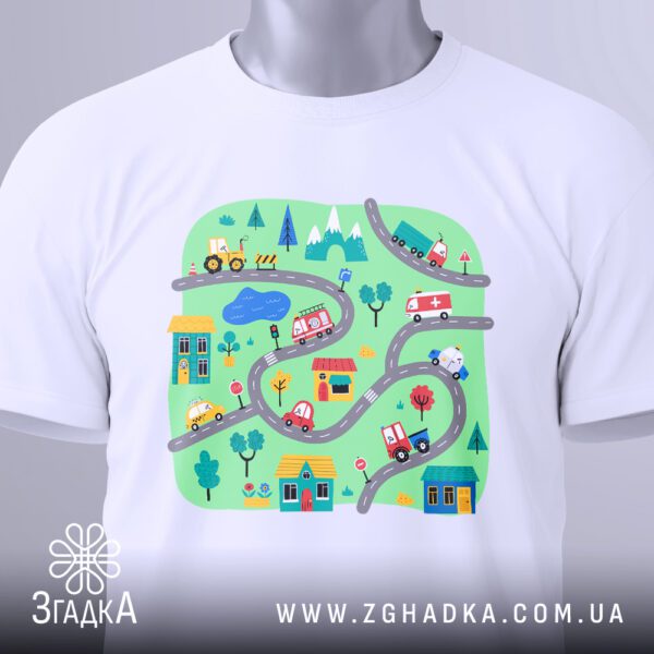 Весела футболка з ігровою картою