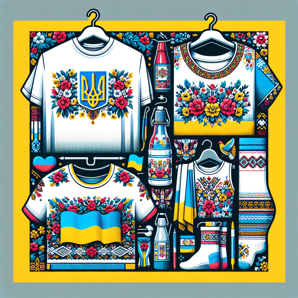 Футболки з принтом Україна прикрашені національними елементами, щоб підкреслити ваш стиль.