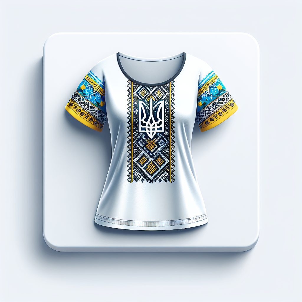 Купити футболку жіночу різних стилів на моделі, що одягнена у білосніжну футболку серед літнього парку.