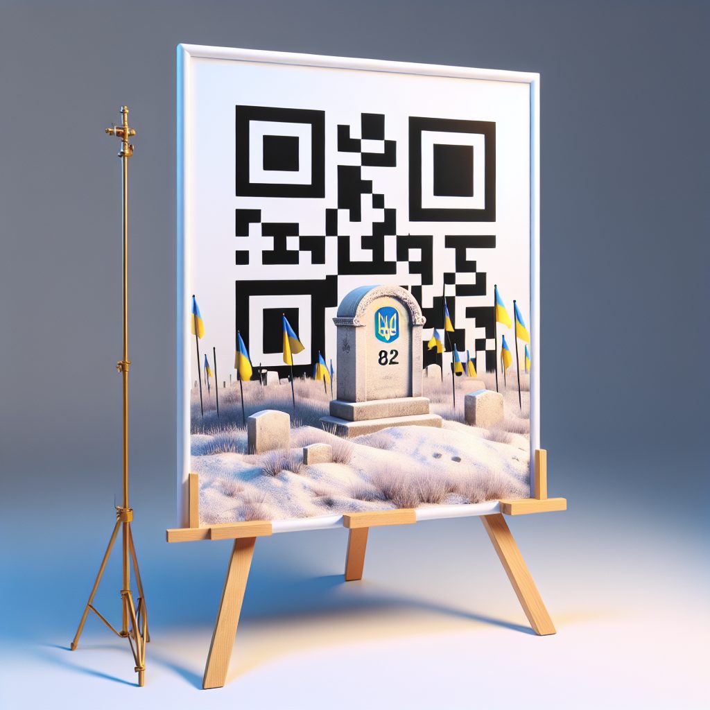 Qr-код на могилі дозволяє зберігати пам'ять цифровою, даруючи їй нове життя.