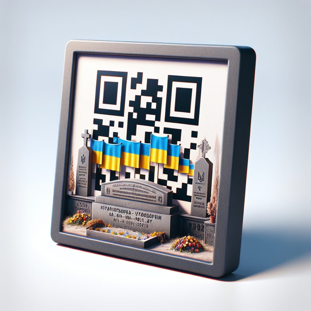 QR-код на могилу - сучасне поєднання традицій і технологій.
