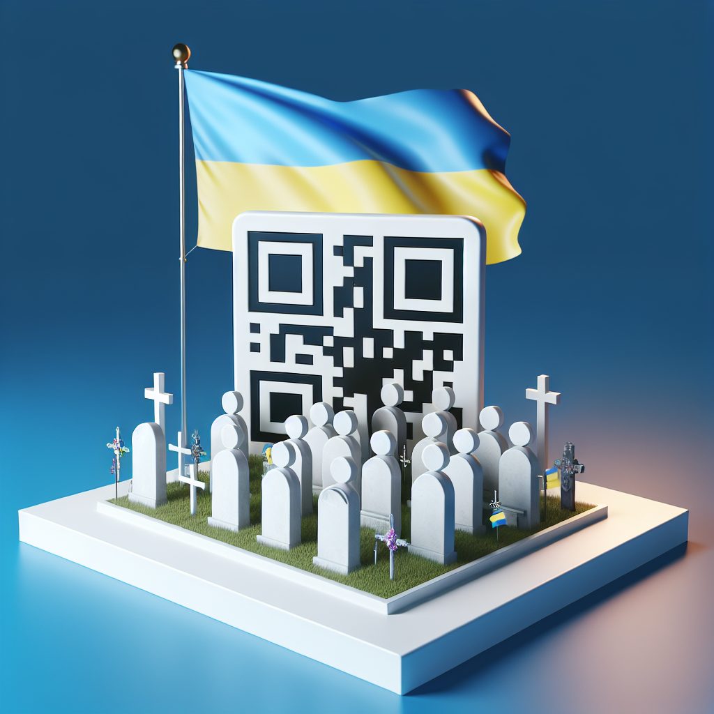 QR код на цвинтар створює новий спосіб вшанування пам'яті.