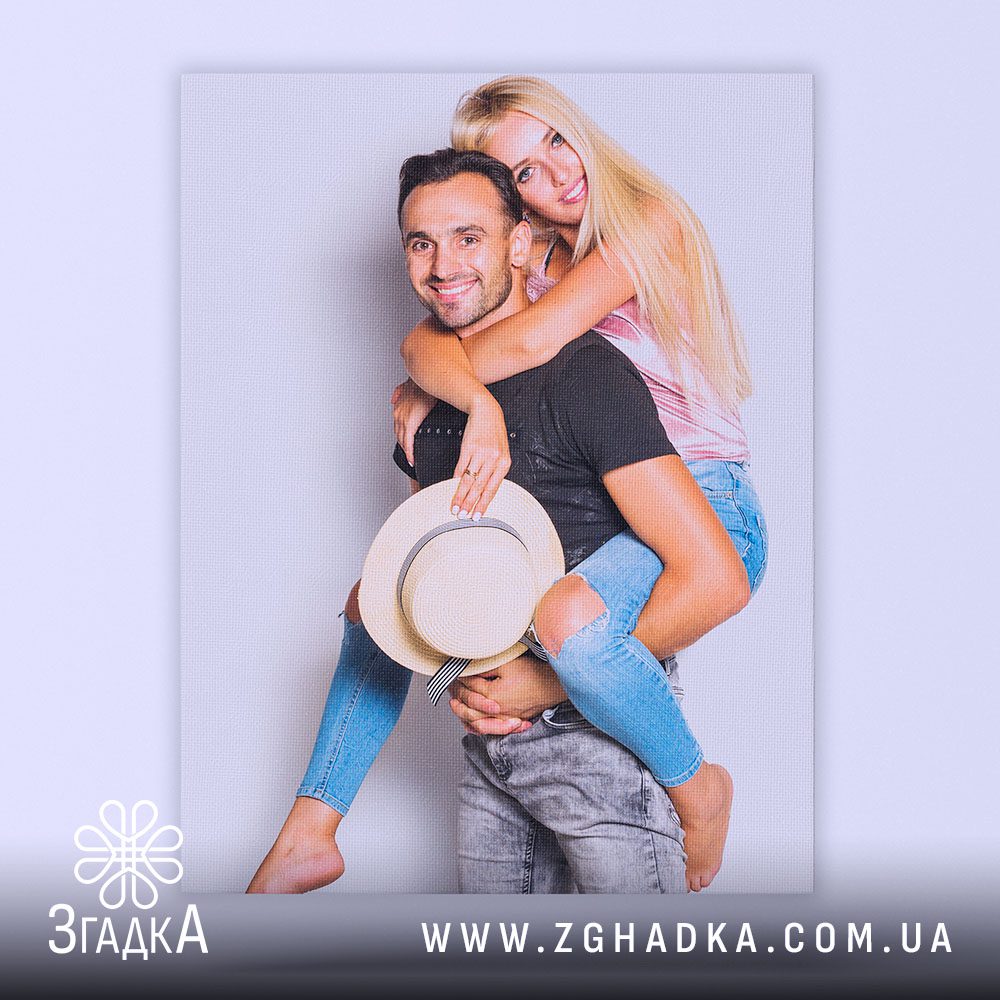 Холсти на замовлення — весільна фотокартина на підрамнику