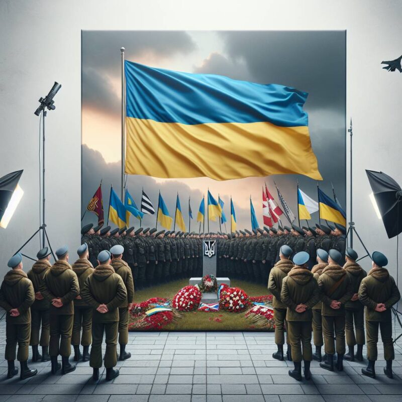 Меморіальні банери загиблим військовим -- вшанування та пам'ять героїв.