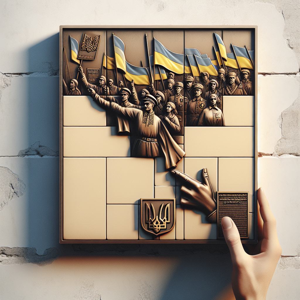 Меморіальні таблички на стіні історичного будинку в місті.