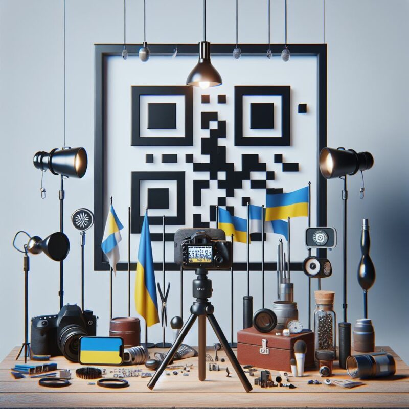 QR-код з посиланням відео відкриває можливості інтерактивної комунікації.