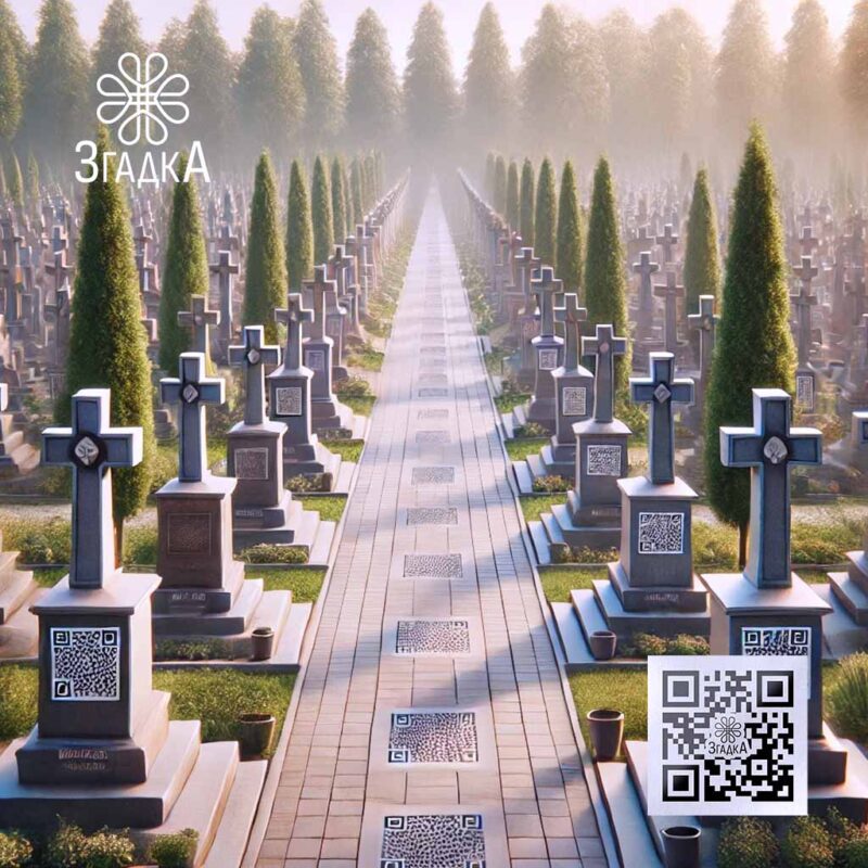 Де замовити qr код на надгробку — ілюстрація до статті «Де замовити qr код на надгробку: поради та рекомендації»