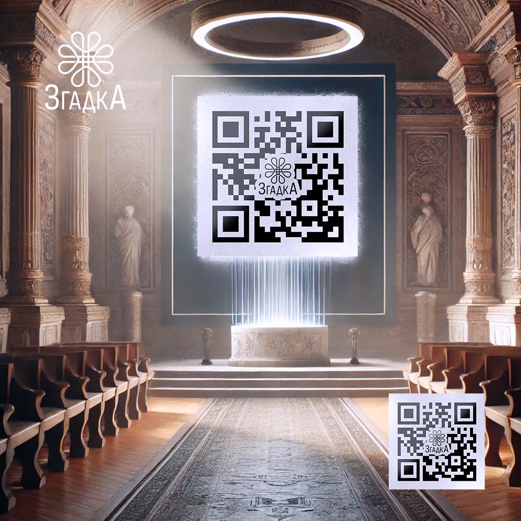 Пам`ятник з qr кодом — ілюстрація до статті «Пам`ятник з qr кодом: як сучасні технології змінюють пам'ять»
