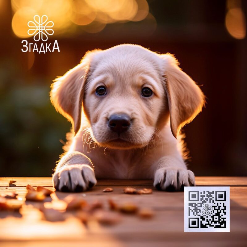 QR код для спогадів про тварин — ілюстрація до статті «QR код для спогадів про тварин: як зберегти пам'ять назавжди»