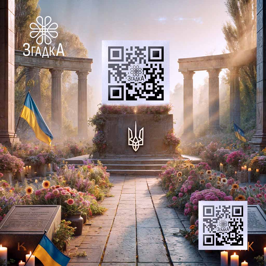 QR код на кладовищах — ілюстрація до статті «QR код на кладовищах: цифрові пам'ятники майбутнього»
