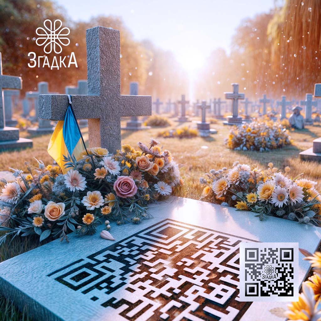 Як обрати qr код для памʼятника — ілюстрація до статті «Як обрати qr код для памʼятника: поради та рекомендації»