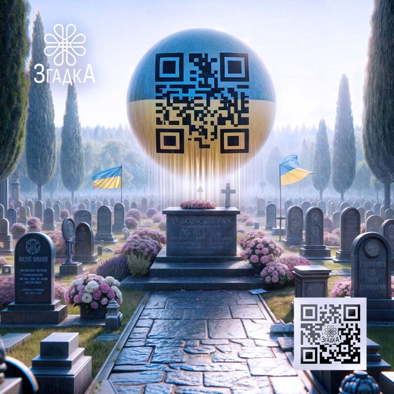 QR код для вшанування захисників — ілюстрація до статті «QR код для вшанування захисників: цифрова пам’ять героїв»