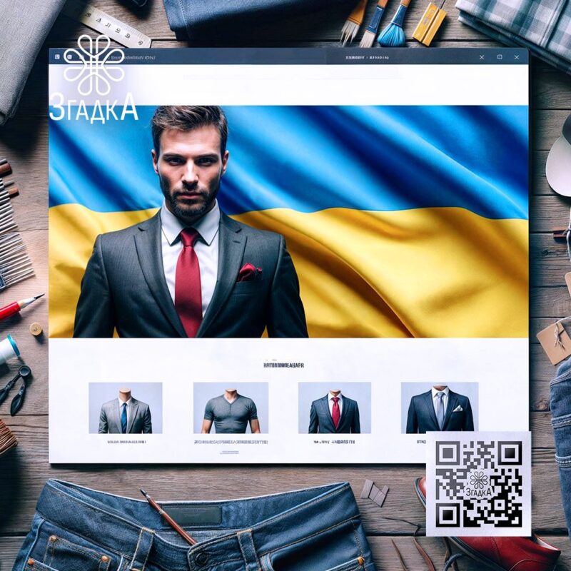 Замовити сайт чоловічого одягу — ілюстрація до статті «Замовити сайт чоловічого одягу: кроки до успішного бізнесу»