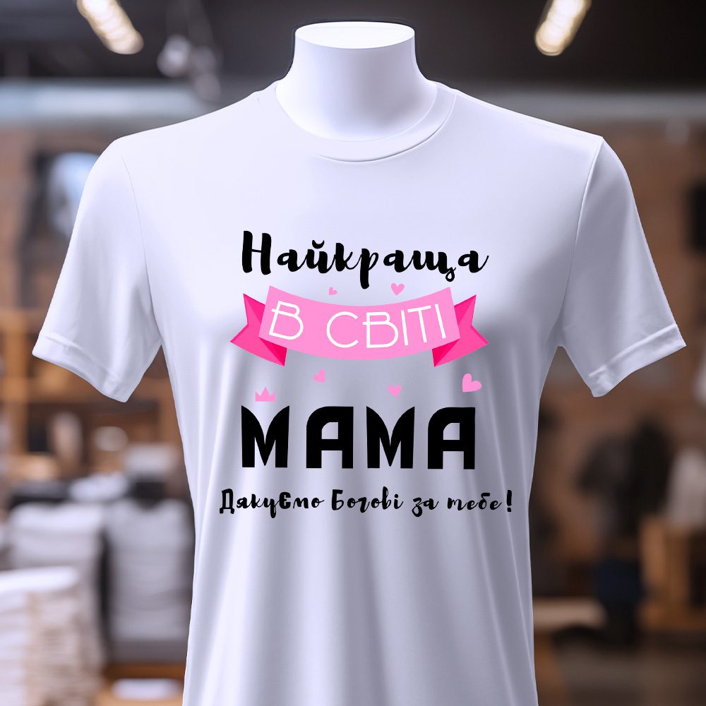 Де купити футболку для мами — ілюстрація до статті «Де купити футболку для мами: топ-5 магазинів в Україні»