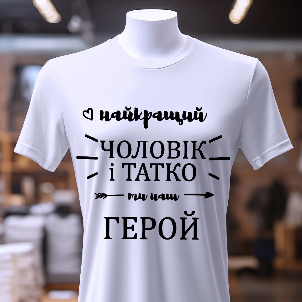 Де купити футболку для тата — ілюстрація до статті «Де купити футболку для тата: ідеї для оригінальних подарунків»