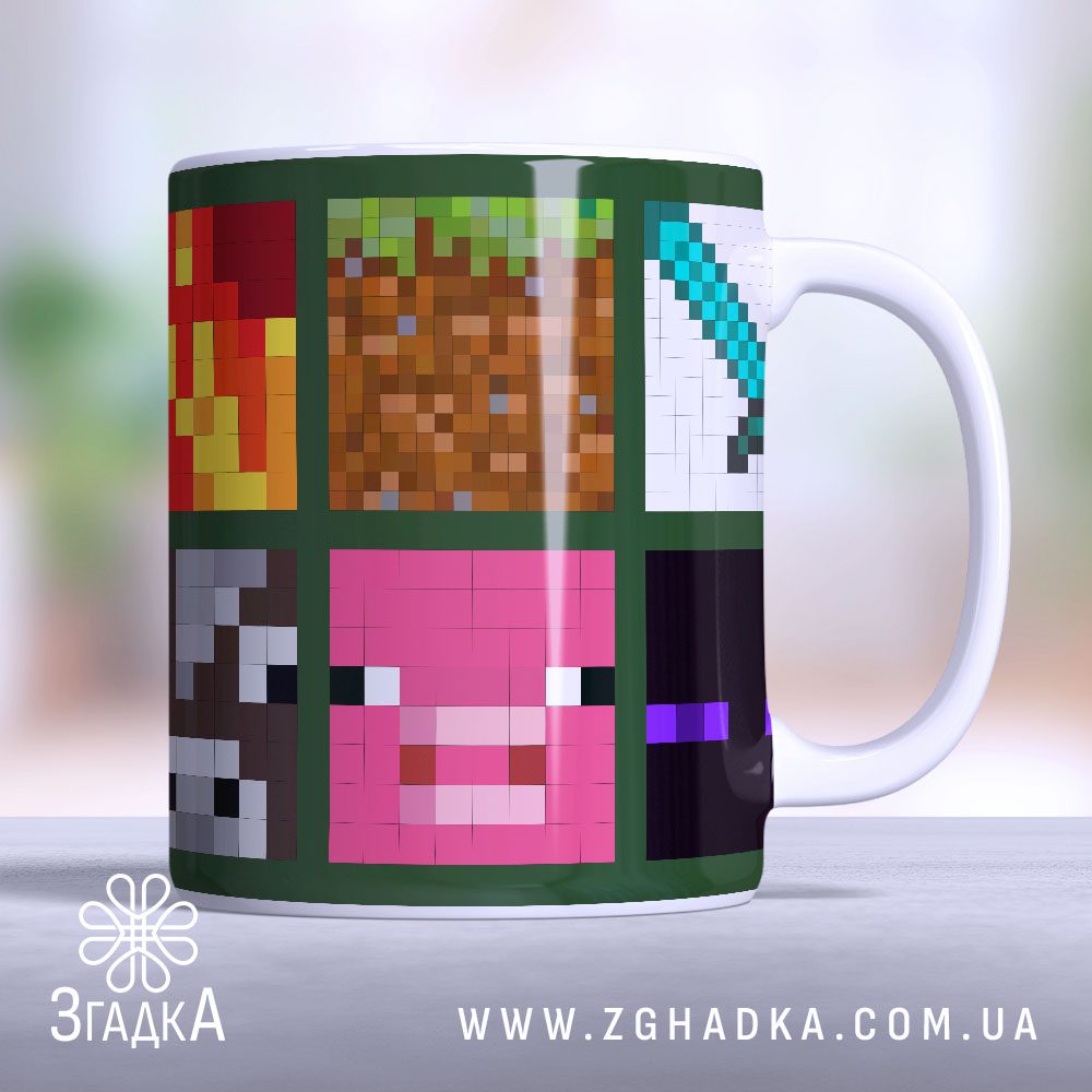 Дитячі чашки майнкрафт — ілюстрація до статті «Дитячі чашки майнкрафт: обираємо найкращі моделі для подарунка»