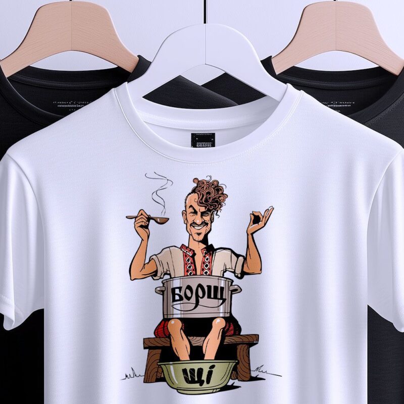 Футболки з принтом — ілюстрація до статті «Футболки з принтом: креативні ідеї для самовираження»