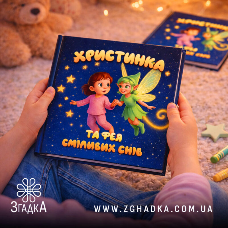 Іменна дитяча книга — ілюстрація до статті «Іменна дитяча книга: персоналізовані історії для маленьких читачів»